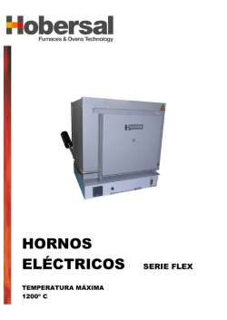 HORNOS ELÉCTRICOS SERIE FLEX