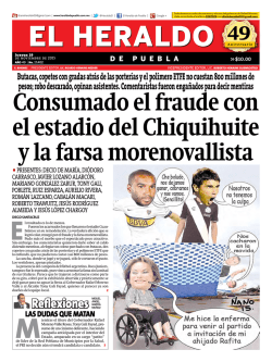 Reflexiones - El Heraldo de Puebla