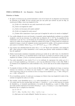 Practica 4. Ondas  - Instituto de Física La Plata