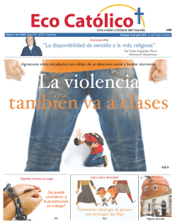 15 de junio - Eco Católico