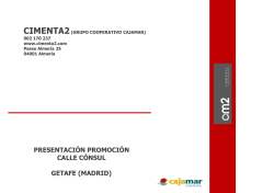 Promoci&oacute;n de Viviendas