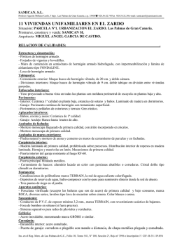 11 VIVIENDAS UNIFAMILIARES EN EL ZARDO