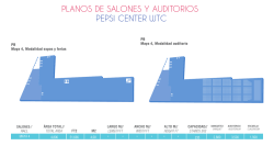 PLANOS DE SALONES Y AUDITORIOS PEPSI CENTER WTC