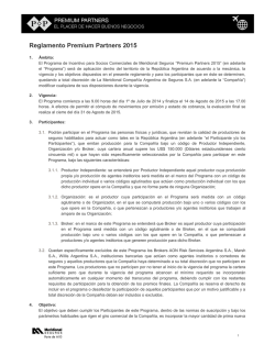 Reglamento Premium Partners 2015