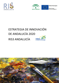 Estrategia de Innovación de Andalucía 2020. RIS3 Andalucía