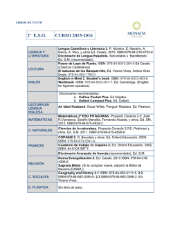 2º a 4º de Secundaria