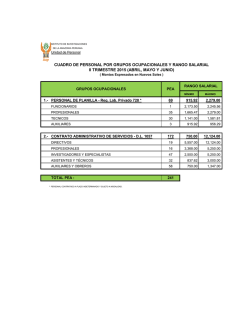 abril, mayo y junio - Instituto de Investigaciones de la Amazon&iacute;a