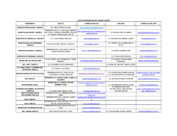 LISTA DE INTEGRANTES DEL COMITÉ CUATRO