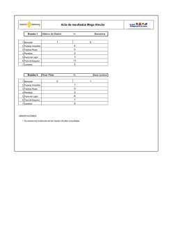 Descargar acta de resultados - Las Deportivas