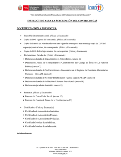 descargar el instructivo - Instituto Nacional del Salud del Niño San