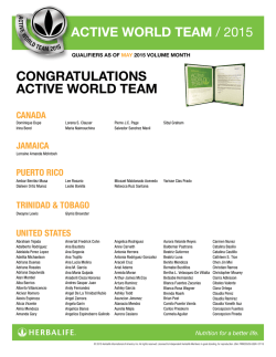 active world team / 2015 congratulations active