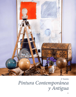 2ª Sesión pintura contemporanea