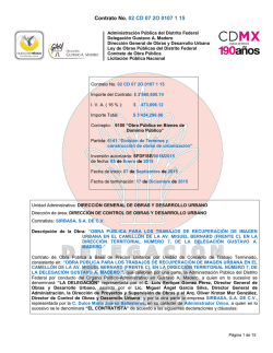 Contrato No. 02 CD 07 2O 0107 1 15