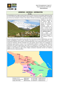 ARMENIA GEORGIA AZERBAIYAN