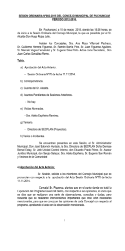 Acta 082 - Municipalidad de Puchuncaví