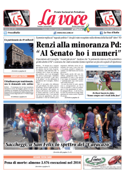 Renzi alla minoranza Pd: “Al Senato ho i numeri”