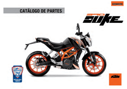 Manual de despiece para mecanicos Moto ktm DUKE 390 ABS