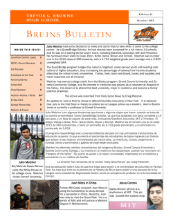 BRUINS BULLETIN - Phoenix Union High School District