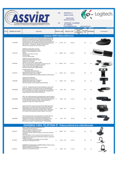 Camaras WEB Videoconferencia DIADEMAS PARA TELEFONIA IP