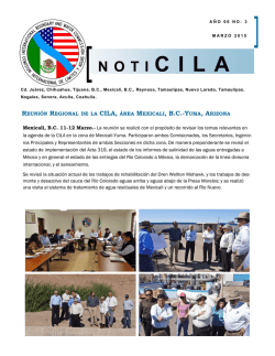 Marzo 2015 - CILA Norte