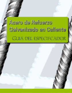 Guia del especifcador - American Galvanizers Association