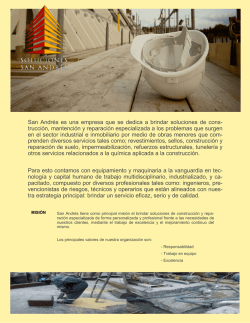 brochure - Soluciones San Andrés