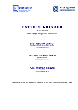 Descargar CV - Estudio Grinner
