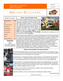 BRUINS BULLETIN - Phoenix Union High School District