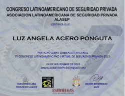 LUZ ANGELA ACERO PONGUTA - admejores seguridad ltda