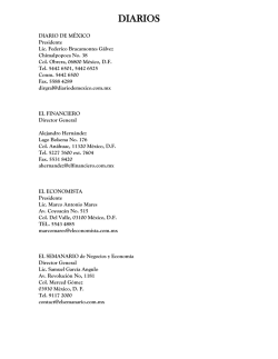 DIARIOS - Directorios Proyecsa
