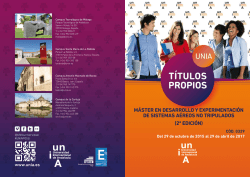 folleto - Universidad Internacional de Andalucía