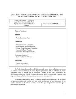 4-acta de la sesión extraordinaria y urgente celebrada por el pleno