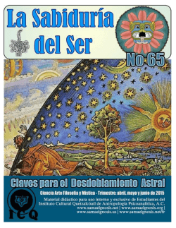 Sabiduría del Ser 64 - Instituto Cultural Quetzalcoatl