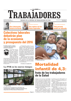 Mortalidad infantil de 4,3: