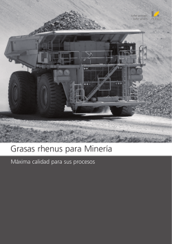 Grasas Rhenus Minería