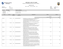 Reporte de Pasajes al Exterior del Periodo