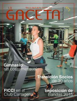 Imposici&oacute;n de Bandas 2015 Transici&oacute;n Socios de