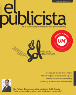 El&iacute;as Fullana, director general de marketing de LG Espa&ntilde;a