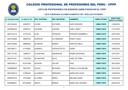documento pdf - Colegio de Profesores Del Perú