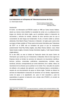 Texto completo - Asociación Cubana de Traductores e Intérpretes