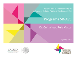 Programa SINAVE