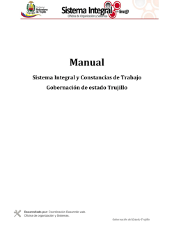 Descargar Manual - Gobierno Bolivariano de Trujillo