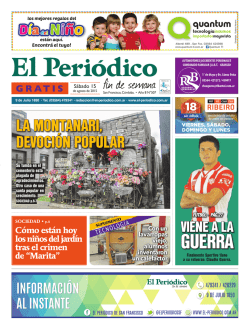 la montanari, devoción popular - El Periódico de San Francisco