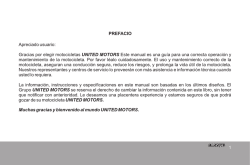 Manual de usuario de la Moto Hyosung