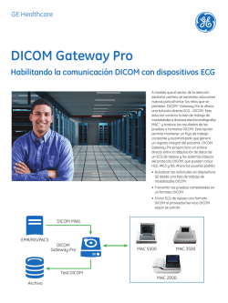 DICOM Gateway Pro Brochure PDF 355KB