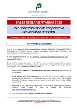 BASES REGLAMENTARIAS