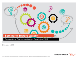 Presentación - Towers Watson