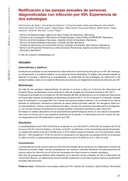 Notificación a las parejas sexuales de personas