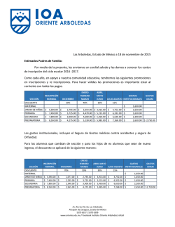 Descargar circular - Instituto Oriente Arboledas