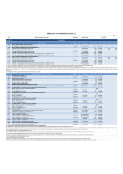 tarifario 3.4 - APM Terminals Callao